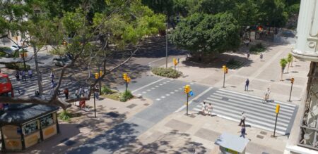 Transporte publico en Malaga: Tren, metro, autobús y taxis Compras con perro