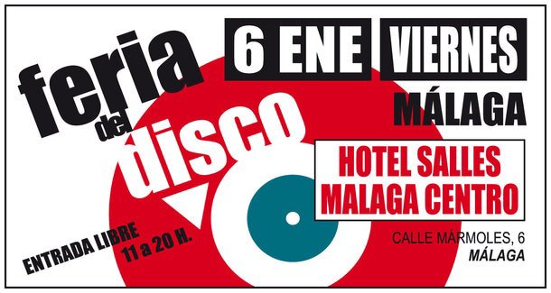 Feria del disco en Málaga