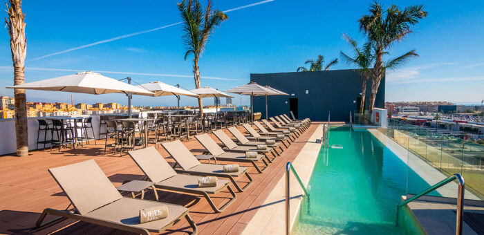 Hoteles con piscina en Málaga
