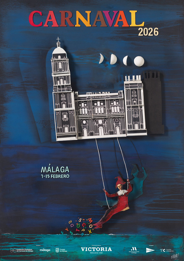 Cartel del Carnaval de Málaga 2026