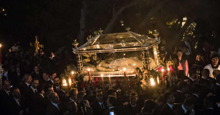 Vía crucis de Antorchas